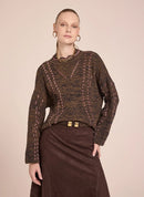 Blusa Evandra Tricot Feminina