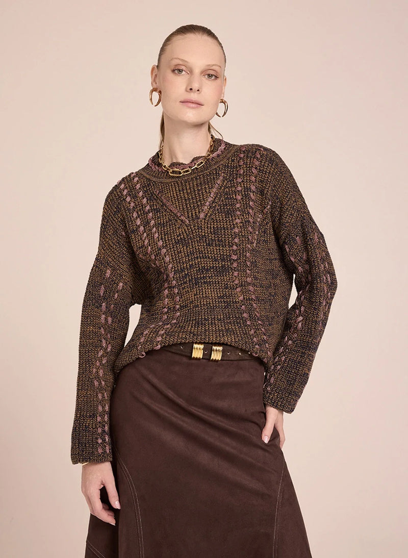 Blusa Evandra Tricot Feminina