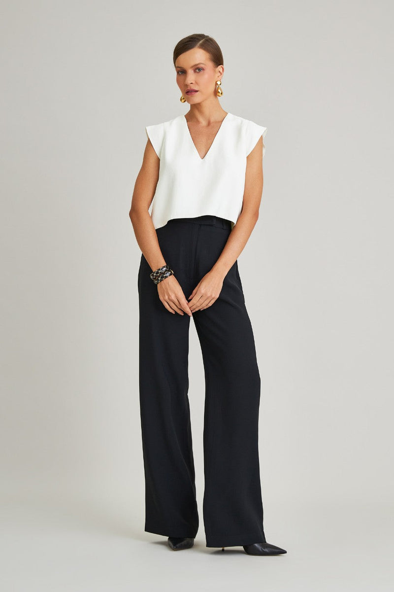 Blusa de Alfaiataria Lina Off