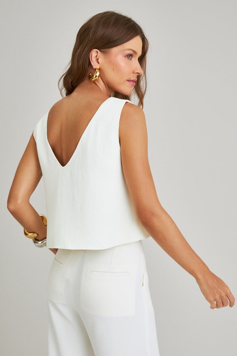 Blusa de Alfaiataria Selena Off