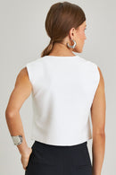 Blusa de Linho Off Helena