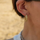 Brinco Argola Com Zircônias