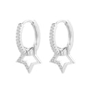 Brinco Estrela Cravejado em Zircônias
