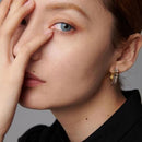 Brinco Geométrico com Zircônias