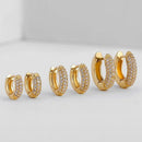 Brinco Trio Cravejado em Zircônias