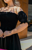 Vestido curto lastex - B35