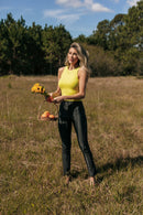 Blusa Canelada Verde Lorena