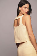 Blusa de Alfaiataria Gabi Vanilla