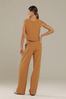 Blusa de Alfaiataria Luiza Caramelo