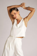 Blusa de Alfaiataria Luiza Off