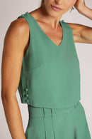 Blusa de Alfaiataria Luiza Verde