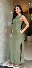 Vestido Linho Madrid